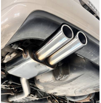 Silenciador final Audi A4 B5 quattro - 2x88x74 tipo 32 Fox exhaust
