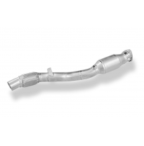 Audi A4 B5 - Downpipe delantero de 76 mm con catalizador HJS c Fox exhaust