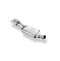Audi A4 B5 - Silenciador final de tracción delantera - 2x80 tipo 10 Fox exhaust