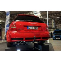 Audi RS4 B5 - Sistema de acero inoxidable, silenciador delantero y final Fox exhaust