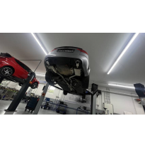 Silenciador final derecho/izquierdo para Audi A4 Typ B7 quattro DTM Edition Fox exhaust