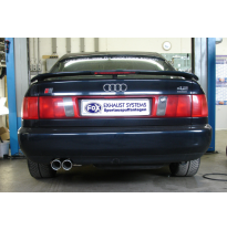 Escape trasero FOX Audi 100 / A6 tipo C4 quattro - 2x80 tipo 16