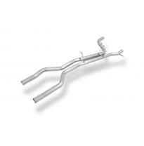 Tubo de repuesto del silenciador delantero para Audi Q7 - 4,2 l FSI - sin Fox exhaust