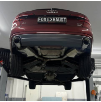 Audi A4 B9 - 2WD Silenciador final derecho/izquierdo - 1x114 tipo 25 r Fox exhaust