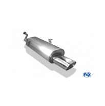 Escape FOX BMW E30 316i/ 318i from 9/87` linea desde catalizador con conexion de 2 anclajes - 135x80 53