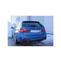 BMW BMW F30 / 31 - 330d salida Escape trasero FOX derecha / izquierda - 1x80 tipo 16 derecha / izquierda