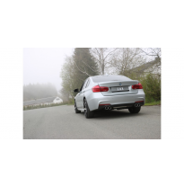 BMW F30 / 31 - 335d Escape trasero FOX salida cruzada derecha / izquierda - 2x80 tipo 12 derecha / izquierda