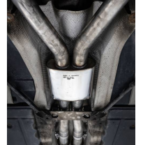 Silenciador delantero del BMW E60 M5 Fox exhaust