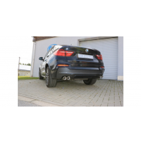 Escape FOX BMW X4 F26 - 20d/ 30d escape final exit left/right - 2x90 17 righ/left