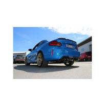 Escape trasero FOX BMW F87 M2 Competition + CS con válvulas de escape - 2x90 tipo 25 derecha / izquierda