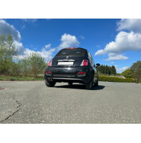 Silenciador final Fiat 500/500C - 2x80 tipo 25 Fox exhaust