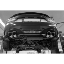 Tubos de escape Fiat 124 Spider Abarth para silenciador final original Fox exhaust