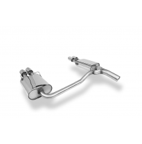 Silenciador final derecho/izquierdo para Ford Mondeo IV Notchback 2,5 l - 2 unidades Fox exhaust