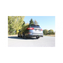 FOX Escape trasero salida cruzada derecha / izquierda - 2x76 tipo 25 Mondeo V hatchback / torneo / notchback Año: 1,5l 118kW