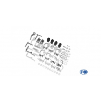 Escape FOX Ford Ranger from 10/2016 - Double Cap Escape Final exit laterally right and left on the vehicle - 2x115x85 38 dch/izq