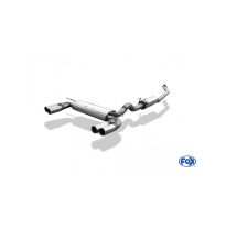 Escape FOX Honda Civic VII R escape final cross salida duplex - 2x80 12 duplex