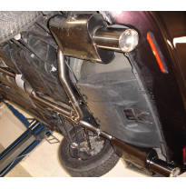 Escape FOX Honda Accord VII CL7 escape final salida duplex - 1x100 17 duplex