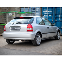 Silenciador trasero para Honda Civic 6 - EJ9 Hatchback - 1x90 Tipo 24 Fox exhaust