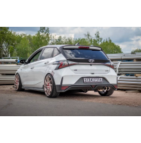 Hyundai i20 N - BC3 Silenciador final y delantero Fox exhaust