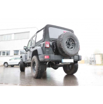 Jeep Wrangler III - JK, salida transversal del silenciador final derecha/izquierda Fox exhaust