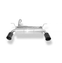 Jeep Wrangler IV - Silenciador trasero JL al otro lado de Salida derecha /izquierda - 1x100 tipo 25 derecha /izquierda negro neg