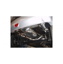 Escape FOX Kia Rio II escape final salida central - 2x130x50 52