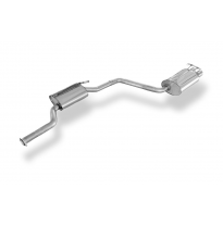 Silenciador delantero y final para Mercedes 190 W201 - 2x76 tipo 16 Fox exhaust