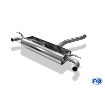 Escape FOX Mercedes C-Klasse 176/245 escape final duplex - without tail pipes