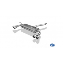 Escape FOX Mercedes A-Class 176 - paragolpes Brabus escape final duplex - 2x76 type 16 duplex