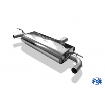 Escape FOX Mercedes C-Klasse 176/245 4-matic escape final duplex - without tail pipes