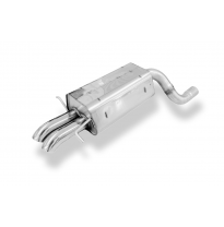 Silenciador final Mercedes Clase C W203/S203 - 2x63 tipo 28 Fox exhaust