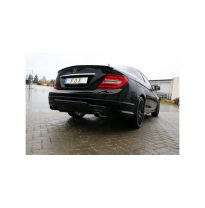 Mercedes Clase C 4 cilindros - Escape trasero FOX W204 / S204 derecho / izquierdo con conexión en Y - 115x85 tipo 32 derecho / i
