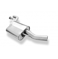 Mercedes E-Klasse 124 Silenciador delantero Ã70mm Fox exhaust