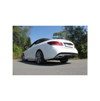 Escape FOX Mercedes E-Class A207 4-cylinder reestyling escape final duplex - with tailpipe tulip