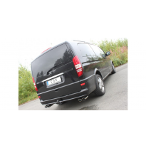 Escape FOX Mercedes Vito/ Viano - W639 Compact escape final cross salida duplex - 2x115x85 32 duplex
