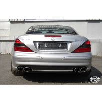 Escape FOX Mercedes SL55 R230 escape final duplex - 2x115x85 32 duplex