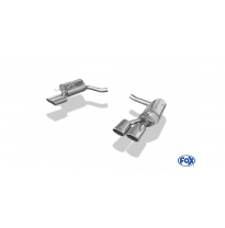 Escape FOX Mercedes CLS W218 escape final duplex 63,5mm - 2x115x85 32 duplex