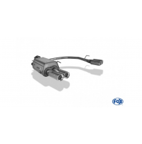 Escape FOX Opel Astra G-CC hatchback escape final salida duplex - 2x80 13 duplex