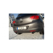 Escape FOX Opel Astra J Sports Tourer escape final cross salida duplex - 115x85 32 duplex
