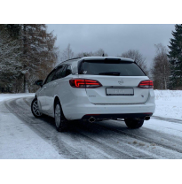 Opel Astra K Sports Tourer Escape trasero FOX salida cruzada derecha / izquierda -