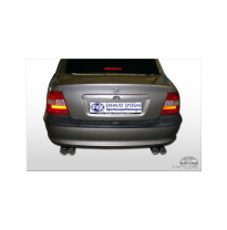 Escape FOX Opel Vectra B escape final salida duplex - 2x76 13 duplex