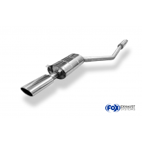 Porsche 944 Sistema parcial compuesto por silenciador trasero y delantero Fox exhaust