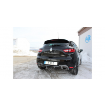 Escape FOX Renault Clio IV escape final - 1x55 10 duplex - outlet in the original tail pipes