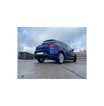 Seat Leon 5F salida Escape trasero FOX derecha / izquierda - 1x100 tipo 25 derecha / izquierda para parachoques Rieger