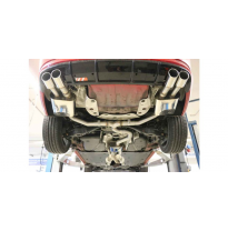 FOX Escape trasero derecha / izquierda con aletas de escape - 2x90 tipo 16 Skoda Superb III 3V 4x4 Año:Desde 2015 2,0l 200/206kW