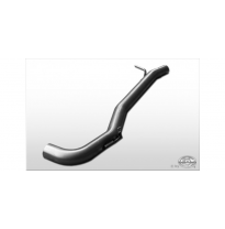 Escape FOX Audi Q3 quattro Diesel connection tube escape final/ catalizador