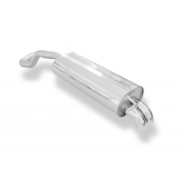 Escape trasero FOX Skoda Rapid Spaceback - 2x55 Tipo 26