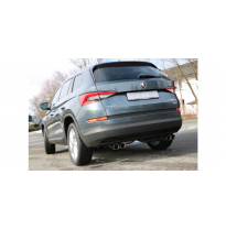 Escape FOX VW Tiguan II Diesel - 4motion Escape final Duplex - 2x80 25 dch/izq - tailpipes under the bumper