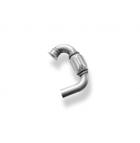 Tubo flexible para Smart Fortwo 453 Coupé y Cabrio para FOX final sile Fox exhaust