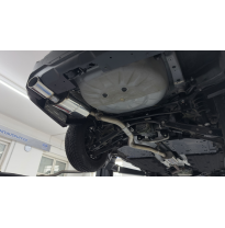 Subaru Outback - Silenciador delantero y final BT - tubo de escape: 14 Fox exhaust